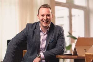 James Curtis, Senior Investment Manager at YFM Equity Partners, following his promotion as part of the firm's 2026 Investing in People campaign.
